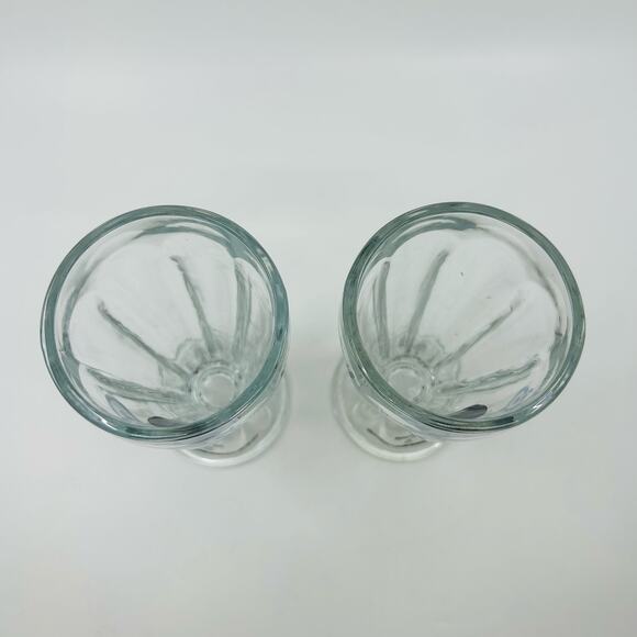 Set Of 2 Oreo Cookie Ice Cream Sundae Float Clear Milkshake Drinking Glassware - Picture 4 of 4